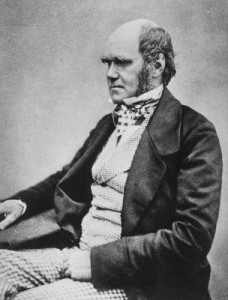 Charles Darwin, father of modern evolution. Woodrow Wilson claimed explicit inspiration from Darwin.