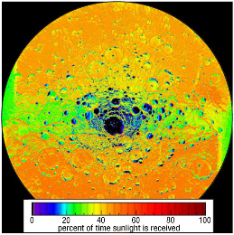 The Mercury ice is found where the sun never shines on Mercury